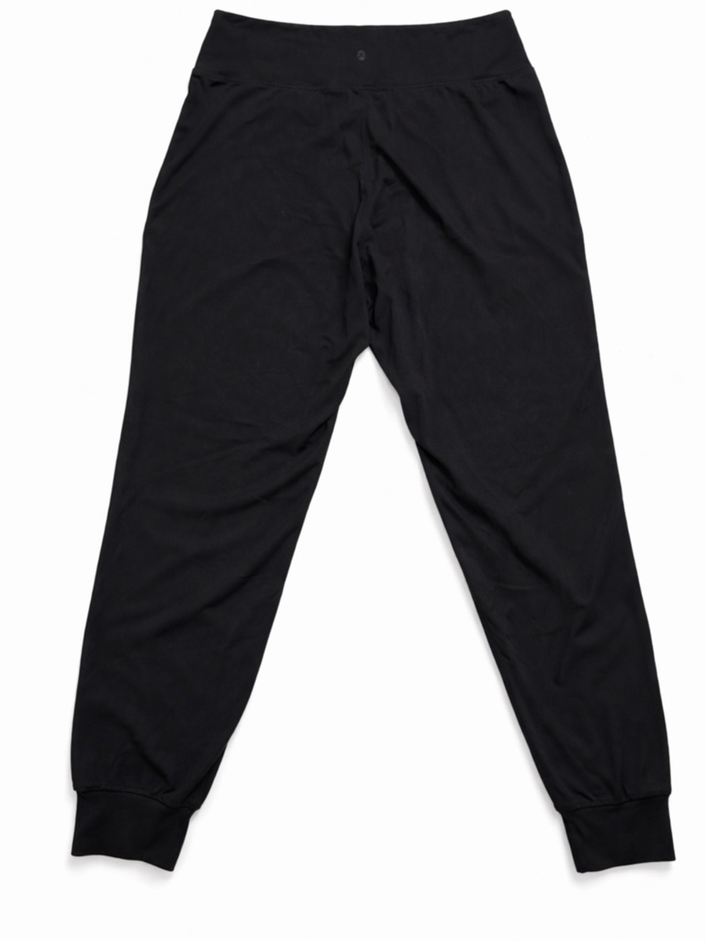 DANSKIN BLACK JOGGERS WOMENS LARGE SOFT STRETCH ATHLEISURE PANTS - Picture 3 of 9